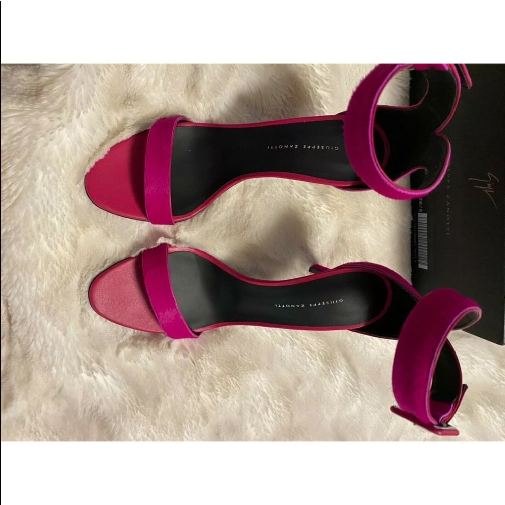 Giuseppe Zanotti Nereidi Hot Pink 105 Sandals 38.5 - Picture 7 of 11